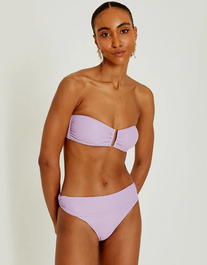 Adjustable High Waist Bikini Bottom Dahlia, Lenny Cut