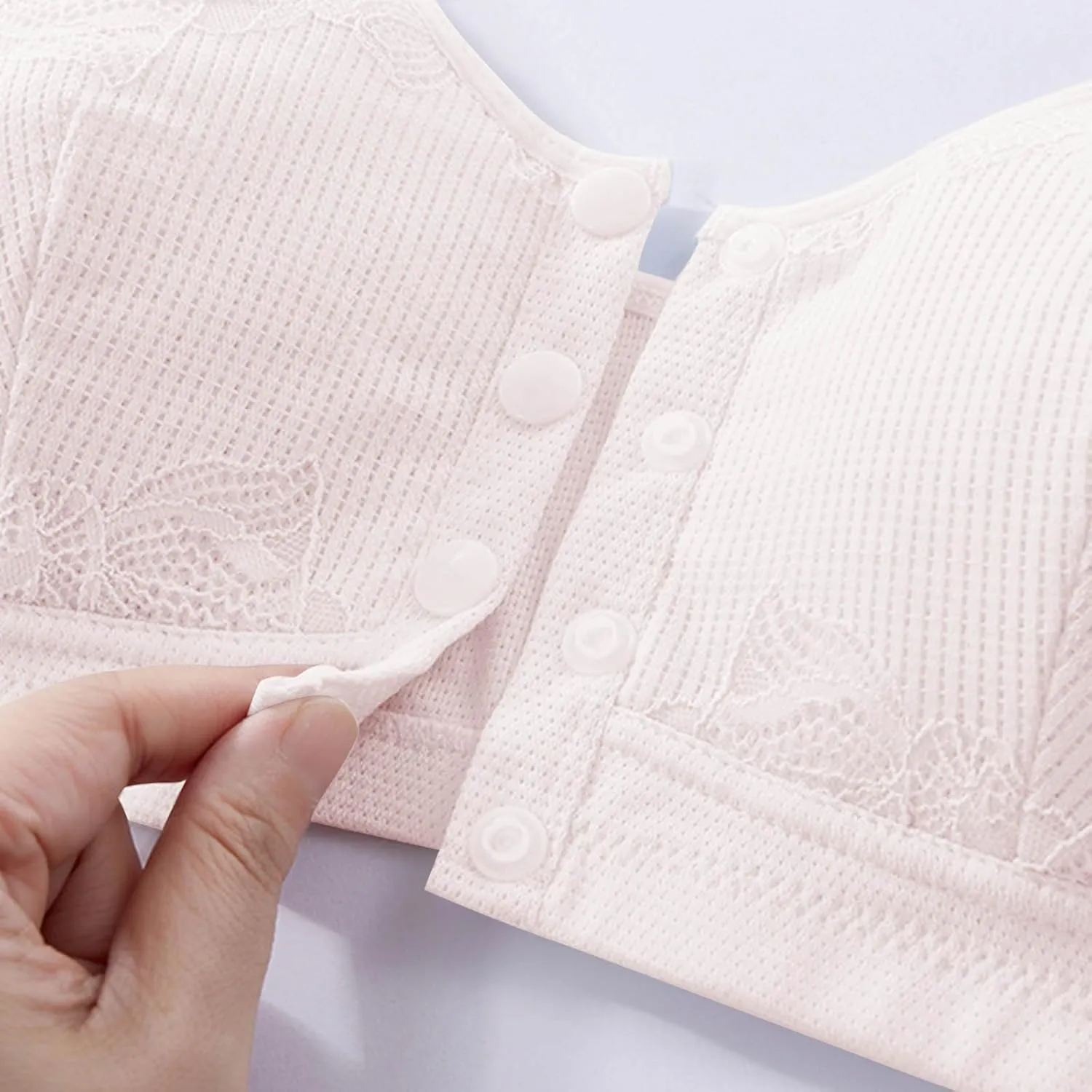 Anti-Sagging Breathable Sports Bras for Women Cooling Comfort Bralette with Wireless High Impact Support Bra for Workout