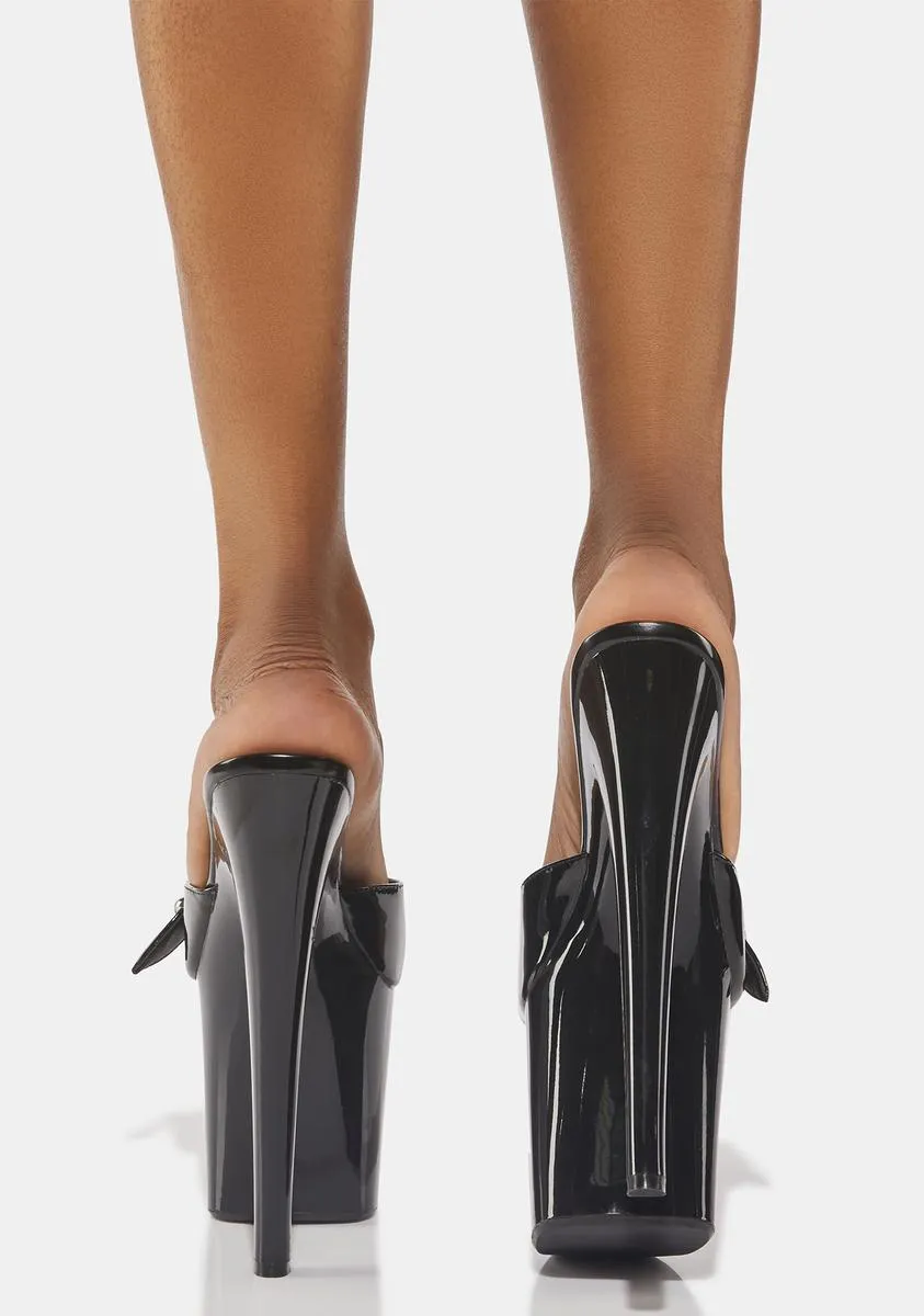 Black Sugar Platform Heels
