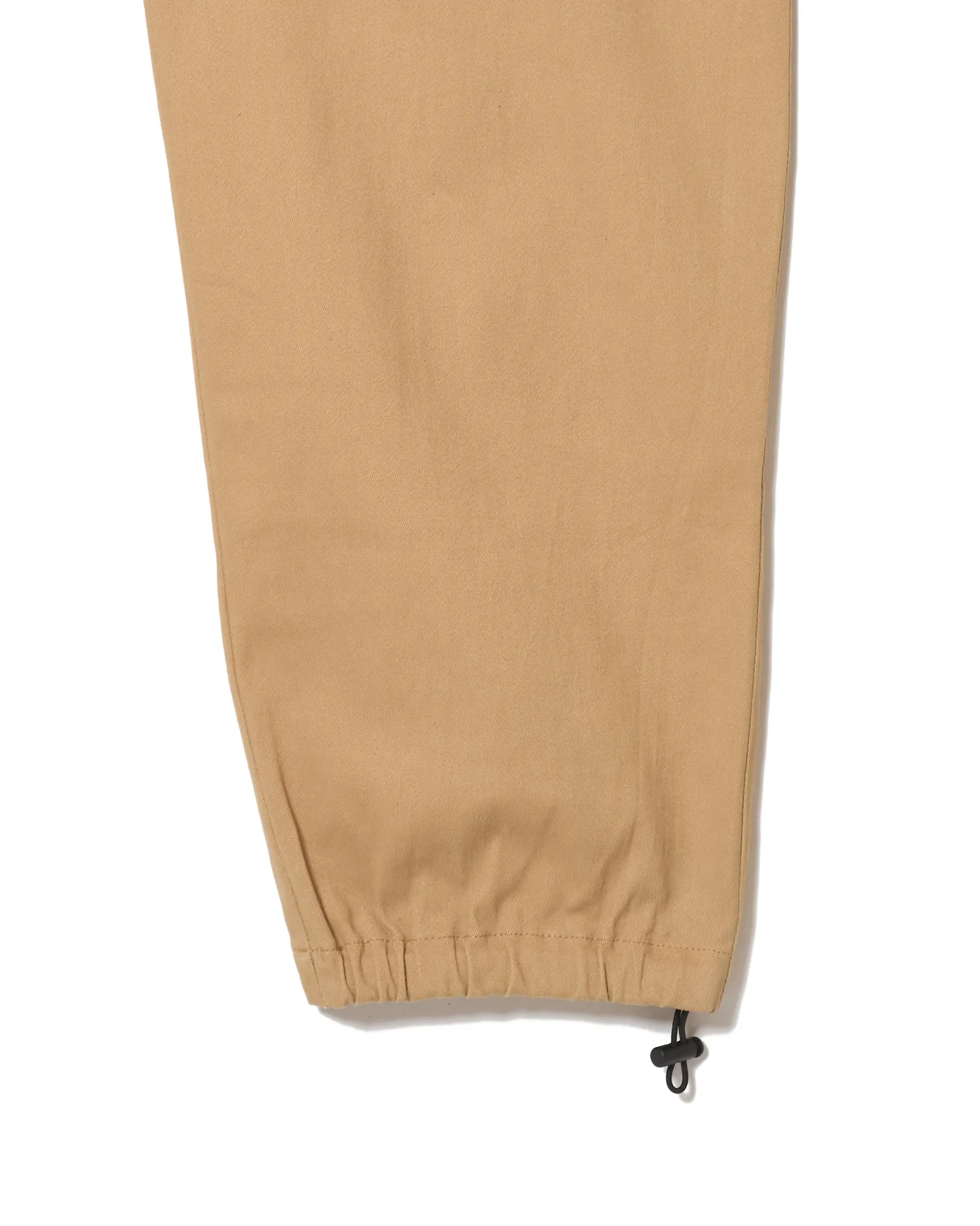 #COTTON TRACK JOGGER PANTS BEIGE