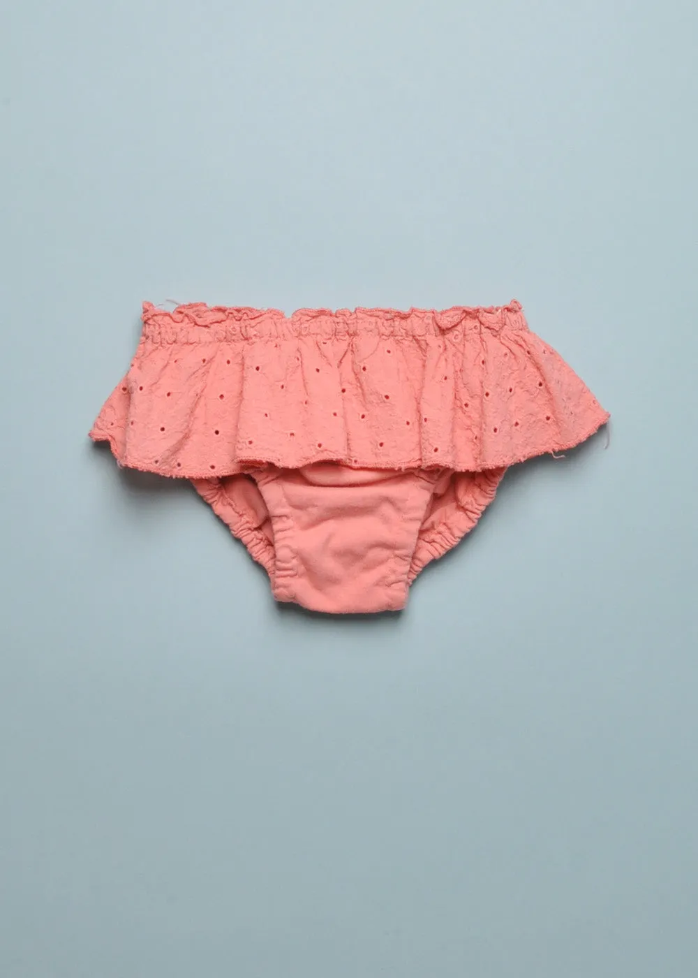 EYELET COTTON BIKINI
