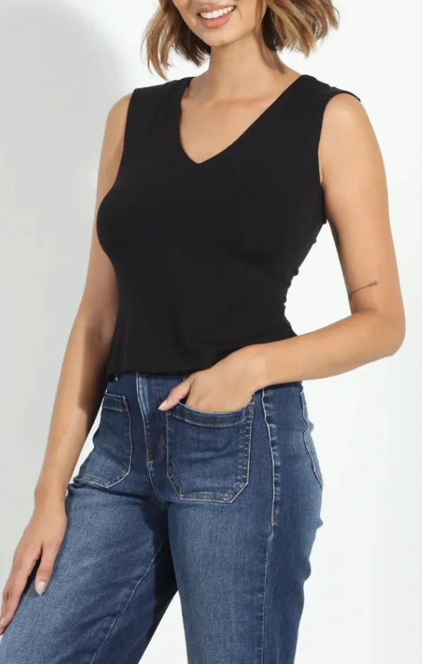 Jersey V Neck Tank