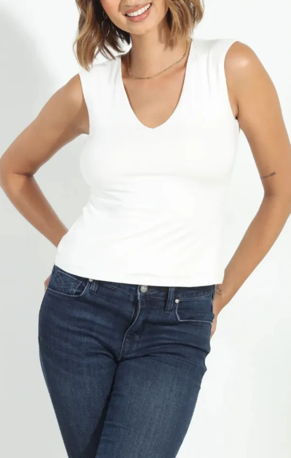 Jersey V Neck Tank