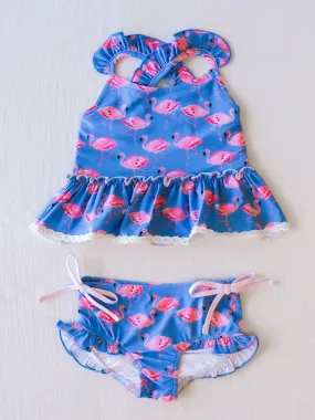 Maddi Tankini - Flamingo Blue
