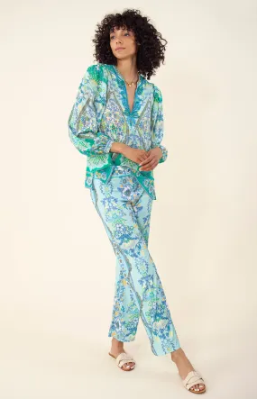 Madison Silk Top *Beaded*