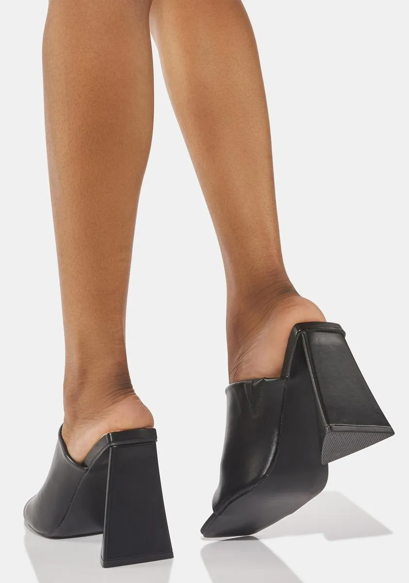 Night Miss You Already Block Heels
