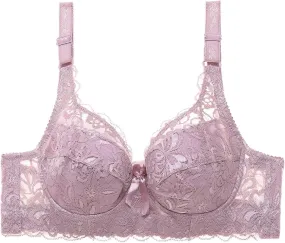 Sexy Bras for Women Push Up Full Coverage Bras High Support Seamless No Underwire Gathering Breathable Casual Bralettes