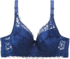 Sexy Bras for Women Push Up Full Coverage Bras High Support Seamless No Underwire Gathering Breathable Casual Bralettes