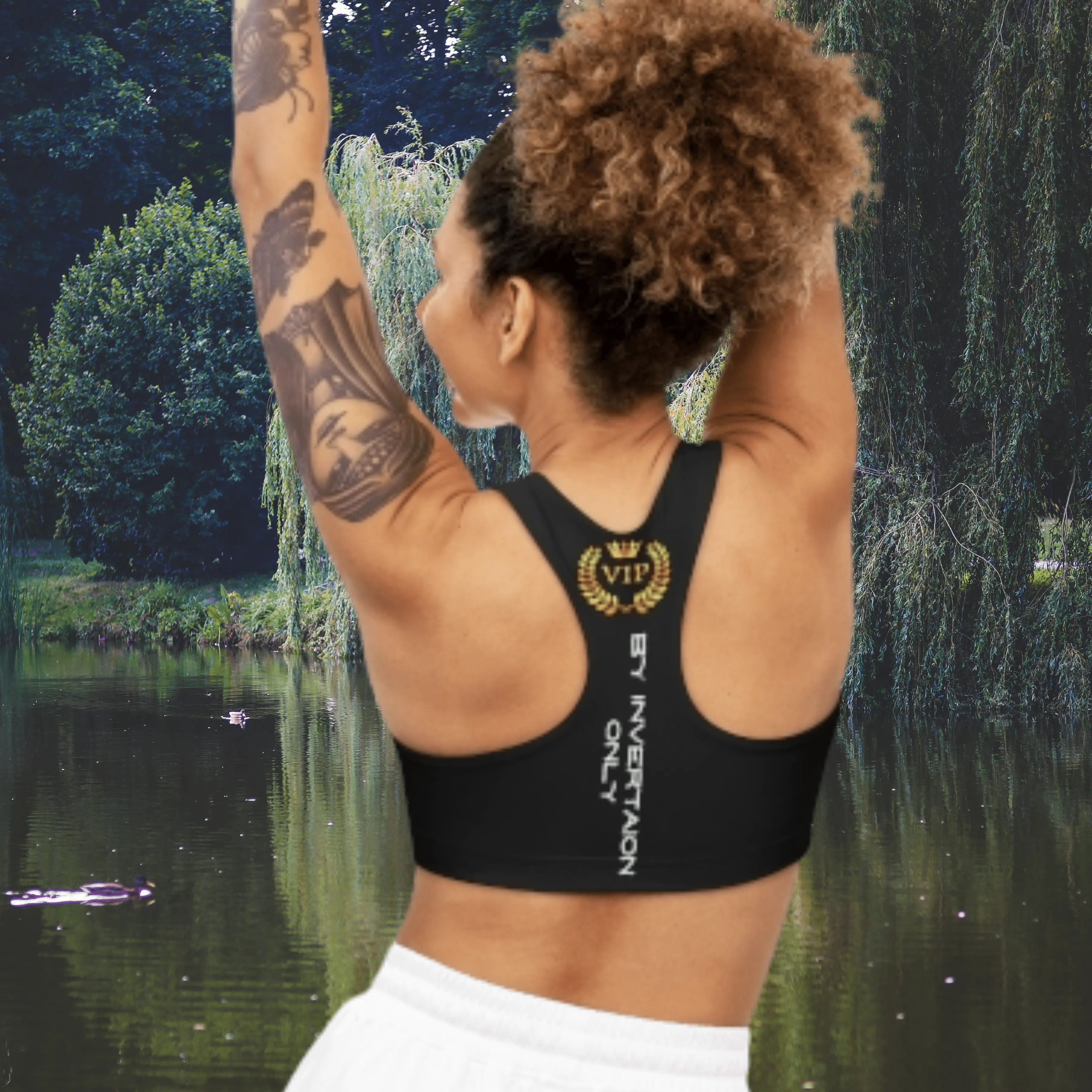 Sports Bra ( VIP By invitation only ) Black