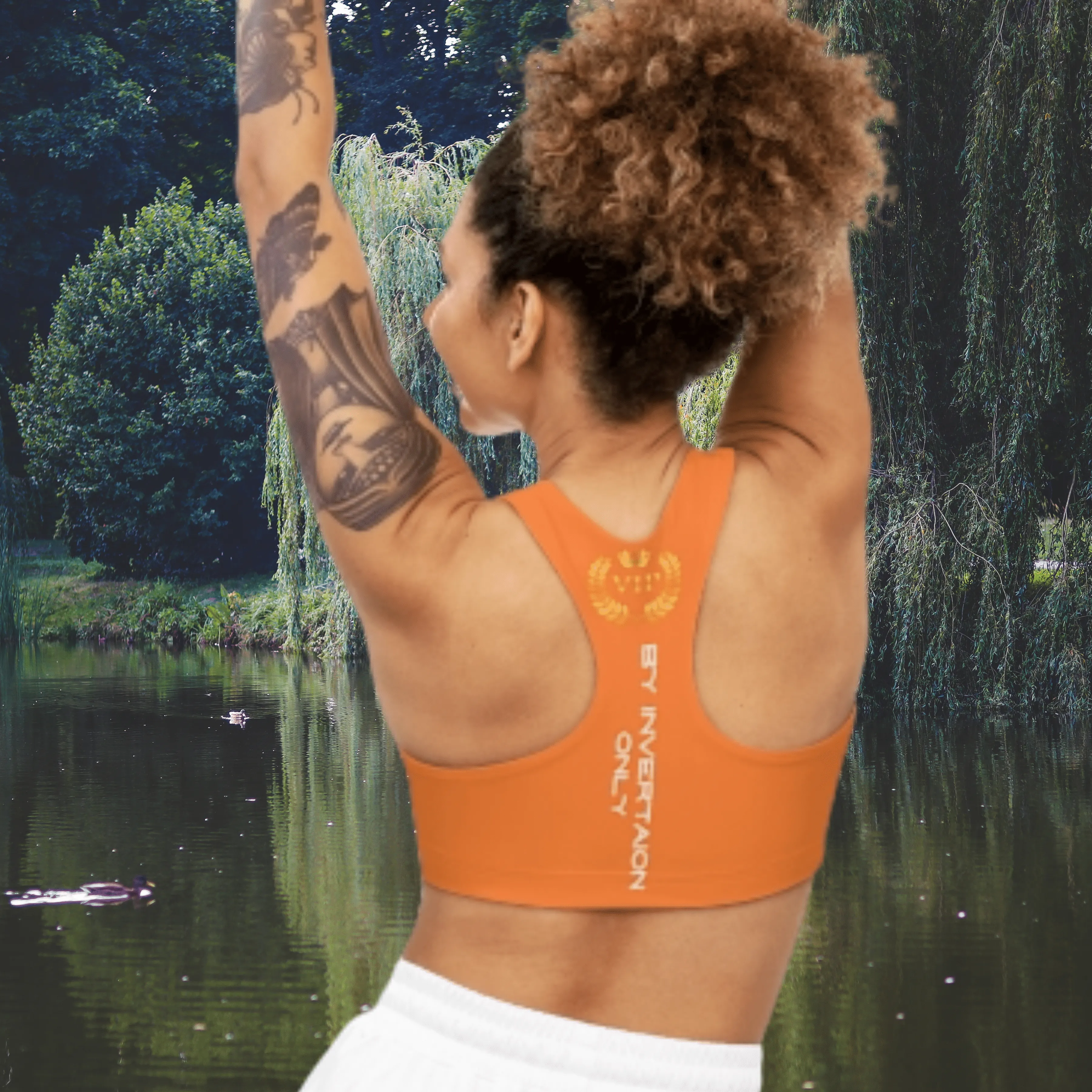 Sports Bra ( VIP By Invitation Only ) Orange