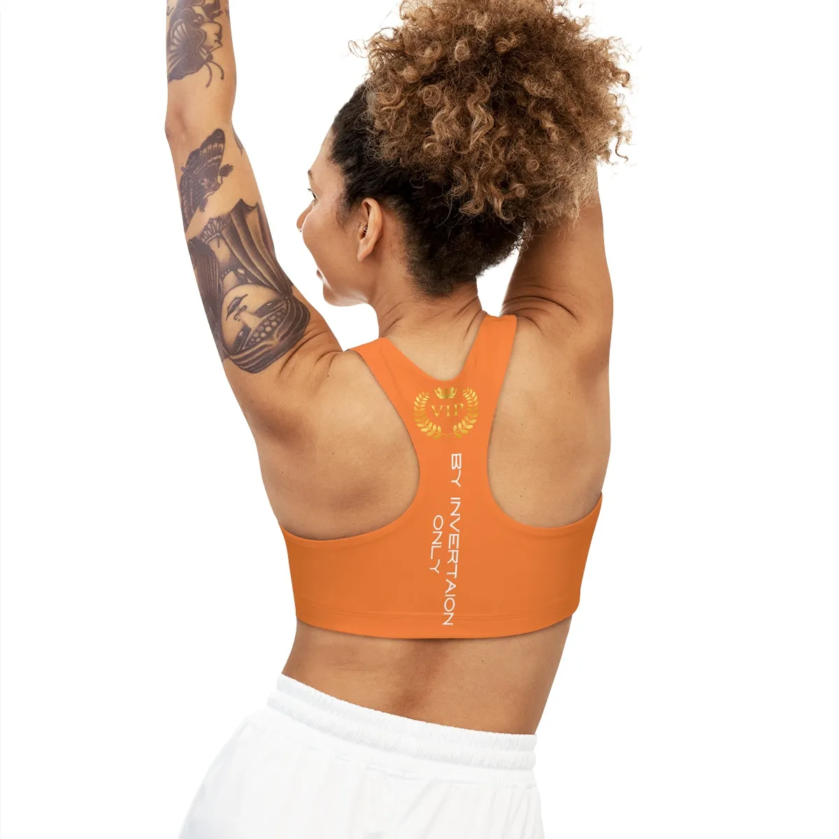 Sports Bra ( VIP By Invitation Only ) Orange