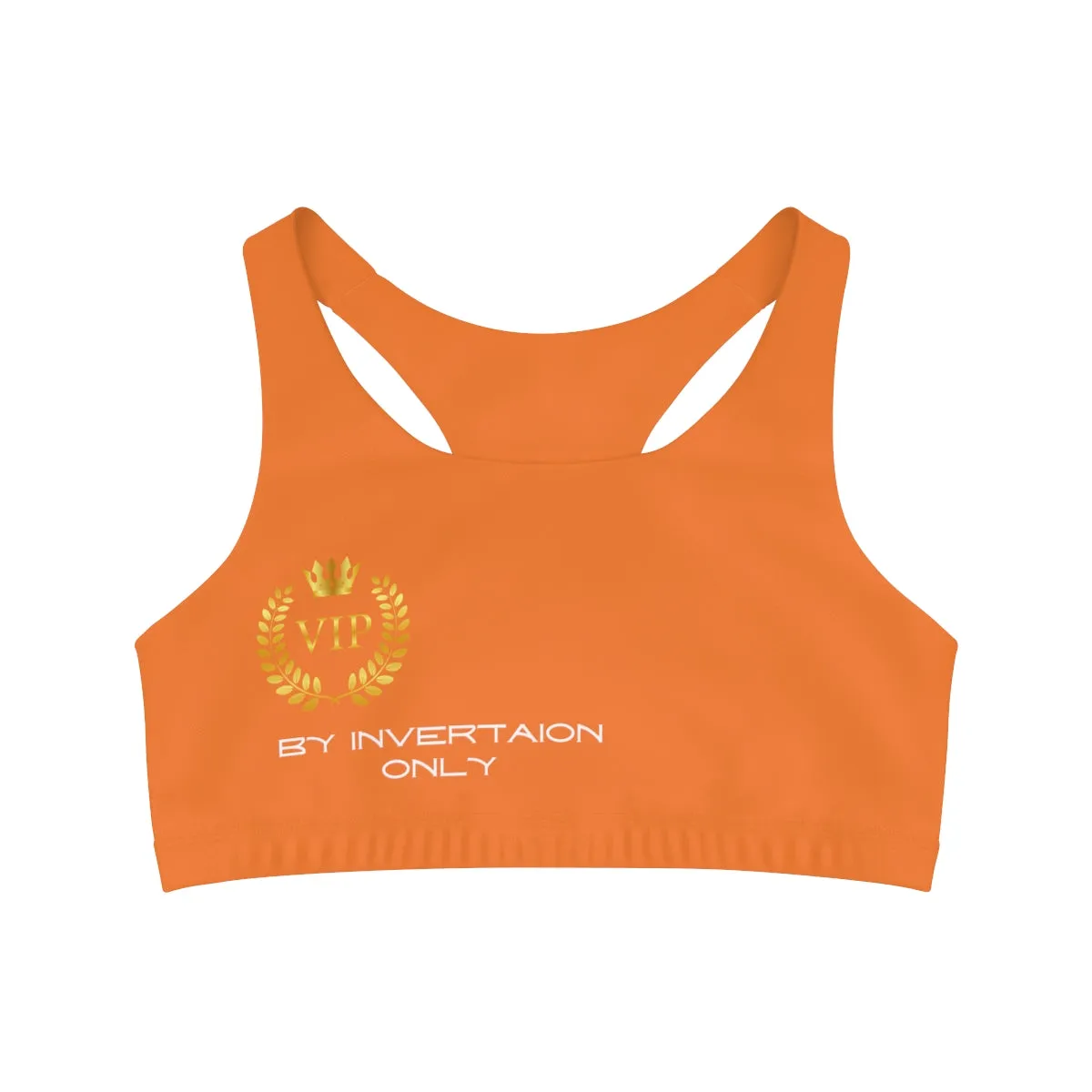 Sports Bra ( VIP By Invitation Only ) Orange