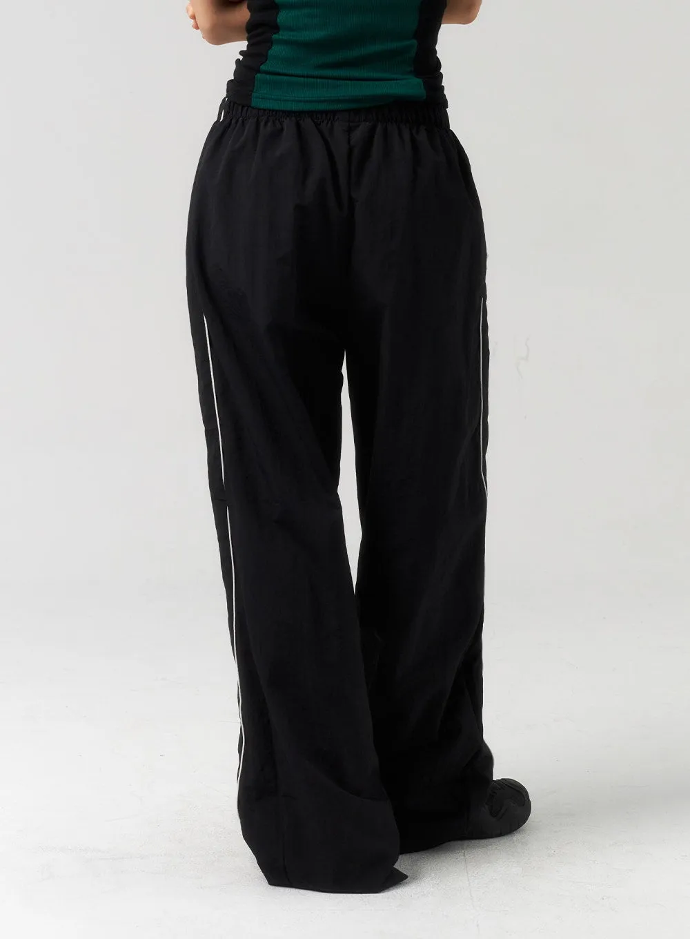Stripe Nylon Track Pants CU323