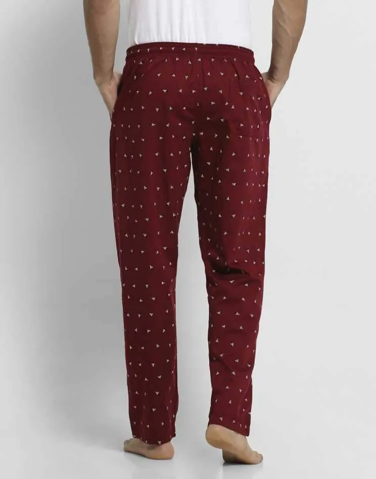 Van Heusen Men's Pyjama Bottom Maroon