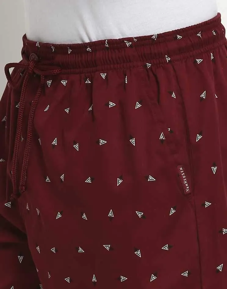 Van Heusen Men's Pyjama Bottom Maroon