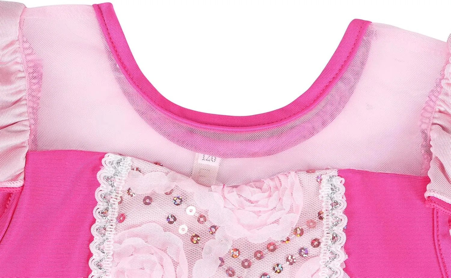 WonderBabe Girls Princess Two Piece Swimsuit Kids Bathing Suits Ruffles Fancy Swimwear Surf Beach Summer Swimming Tankini Set
